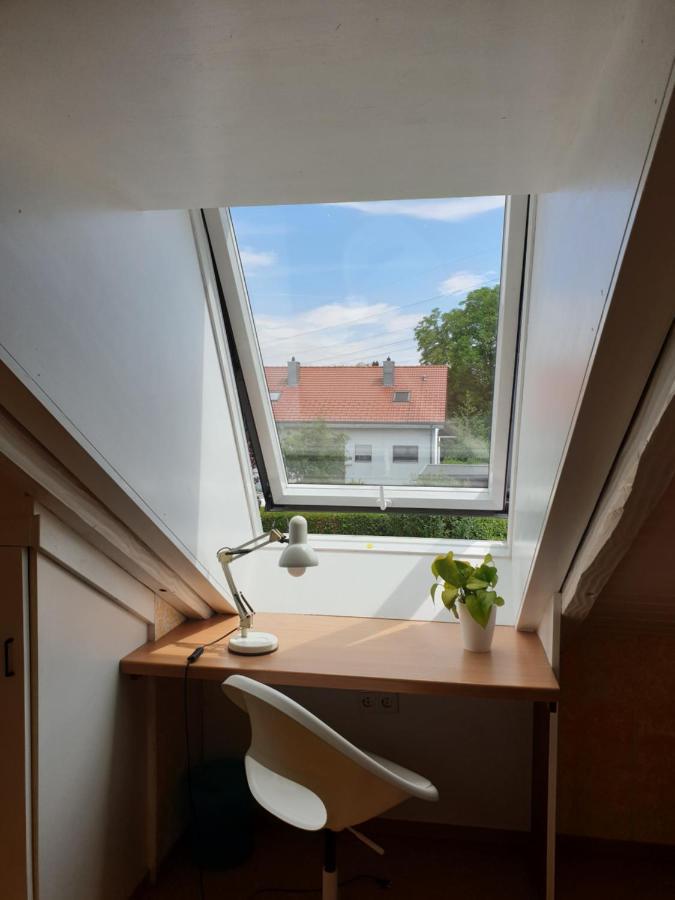 Sonnige Ruhige Dachzimmer Inkl Wifi Plus Kaffee Mit Wg Dusche Und Neuer Kueche Lörrach Eksteriør bilde